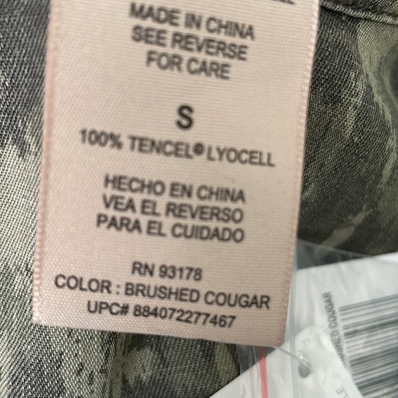 philosophy Pullover Camo Shirt/Dress  Size S - Picture 8 of 8